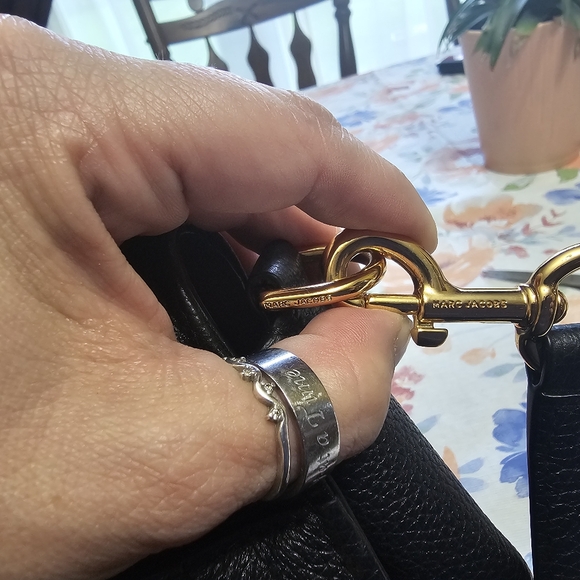 EUC Authentic Marc Jacobs Empire City Black Leather Crossbody - Picture 14 of 15